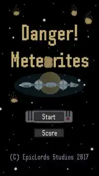 Danger! Meteorites Screen Shot 2