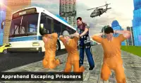Police Bus Transporter 3D Prisoner Jail Transport Screen Shot 14