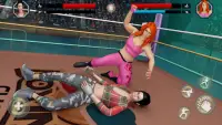 Femmes Wrestling Rumble: Combats d'arrière-cour Screen Shot 4