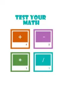 Test Your Math Screen Shot 0