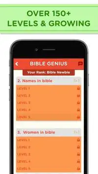 Bible Genius - Word Puzzle and Brain Training Screen Shot 1