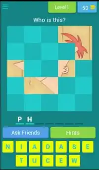 Phineas and Ferb Game - Quiz Screen Shot 0
