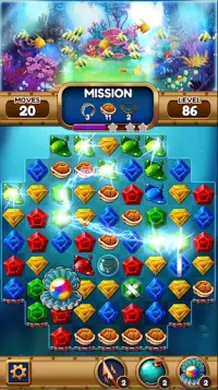 Jewel of Deep Sea: Pop & Blast Match 3 Puzzle Game Screen Shot 2