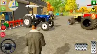 جرار القيادة- ألعاب الزراعة Screen Shot 0