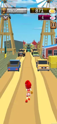 Subway Super Princess Hero Runner 3D Endless Game Screen Shot 11