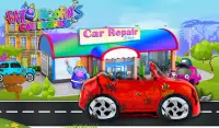 Mr. Fat Unicorn's Car Business! Car Wash & repair Screen Shot 0