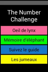 The Number Challenge Screen Shot 0