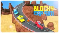 Blocky Cars SIM 2018 Screen Shot 5