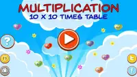 Multiplication Table Screen Shot 0