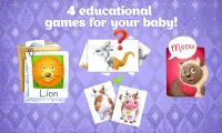 Animal Flashcards for Toddlers: Kids Learn Animals Screen Shot 0