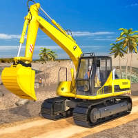 Sand Excavator Crane Simulator:Heavy Construction