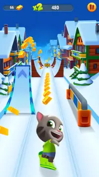 Talking Tom Gold Run Screen Shot 0