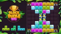 Classic Block Puzzle Game 1010: Free Cat Pop Game Screen Shot 12