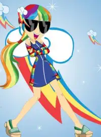 Dress up Rainbow Dash Games Screen Shot 3