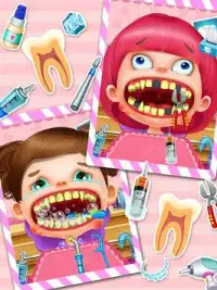 Crazy Dentist Salon: Girl Game Screen Shot 1
