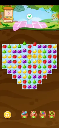 Candy Fruits Mania – Match Fruits for Fruit Splash Screen Shot 2
