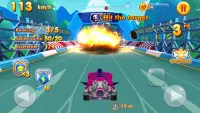 Go Kart Racing: Lady 3D Karting Roadway Screen Shot 1