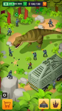 Dinosaur Park Tycoon Screen Shot 1