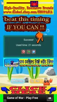 Sea Fishing Games for Kids Screen Shot 3