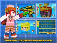 Cops N Robbers:Pixel Craft Gun Screen Shot 14