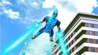 Flying Ice Hero War - Robot Fighting Games 2021 Screen Shot 3