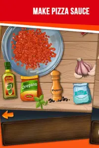لعبة بيتزا - Pizza Maker Game Screen Shot 1