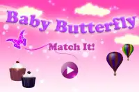 Match It Game - Baby Butterfly Screen Shot 0