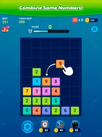 Merge Block: Fun Number Puzzle Screen Shot 7