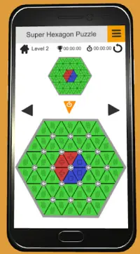 Super Hexagon Puzzle Screen Shot 5