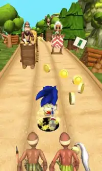 Subway Hedgehog Dash Screen Shot 2