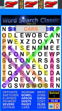 Word Search Classic Screen Shot 2
