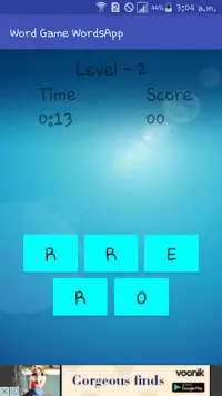 Word Game WordsApp Screen Shot 1