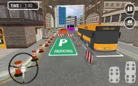 bandar metro bas tempat letak kenderaan simulator Screen Shot 2