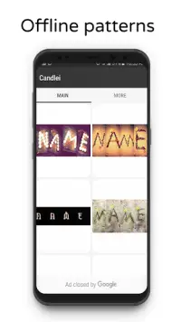 Photo Designer - Write your name with shapes Screen Shot 1