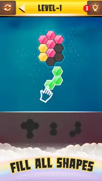 Hexa Puzzle Games PRO: Jigsaw Block Puzzle IQ Test Screen Shot 2