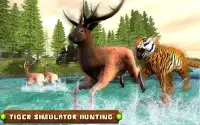 Tiger Simulator 2018 - Juegos de caza de animales Screen Shot 6