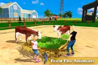 juego de simulador familia feliz granjero virtual Screen Shot 10