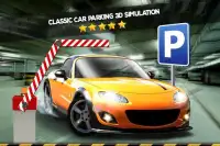 Classic Car Parking 3D Simulation Screen Shot 0