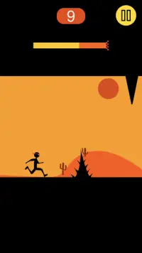 Dark  Ninja : Stickman Run Screen Shot 0