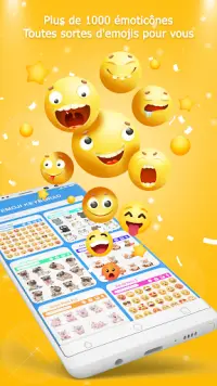 Clavier Emoji - Emojis et GIF Screen Shot 0