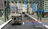 Xe cứu thương làm nhiệm Screen Shot 1