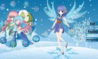 Beautiful winter snow fairy Screen Shot 1