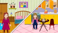 町の祖父母の家のふりをする：怖いおばあちゃんのゲーム Screen Shot 5