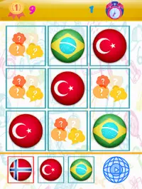 Landen Sudoku Spel voor kinderen Screen Shot 7