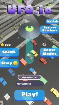 UFO.io -  3D Invasion Game Screen Shot 0