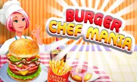 burger chef mania gila street food cooking game Screen Shot 4