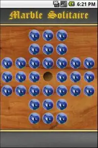 Marbles Solitaire Screen Shot 0