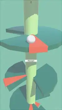 Helix Jump Ball 3d Screen Shot 1