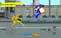 Hero Dino Bitwa Ninja Ranger Steel Samurai Retro Screen Shot 1