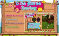 Cute Horse Racing Screen Shot 6